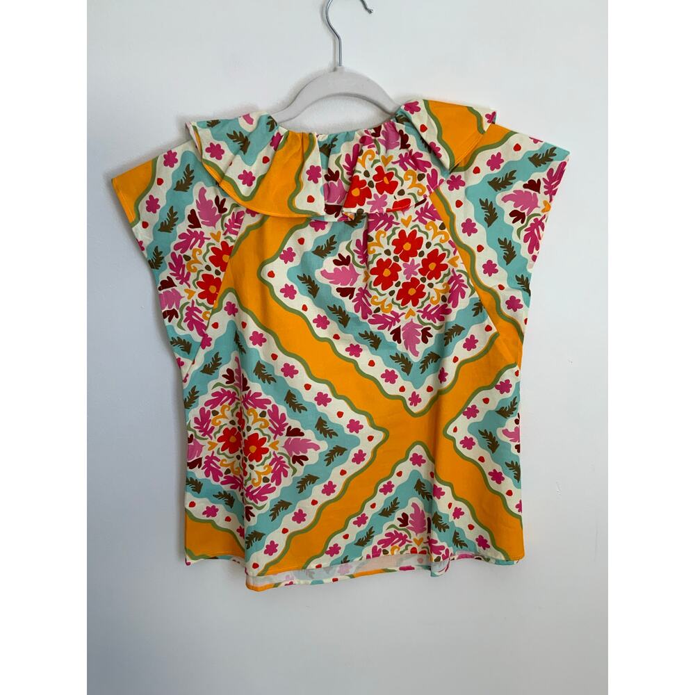 Crosby by Mollie Burch Fern Flutter Sleeves Top NWT size XS - Picture 7 of 9